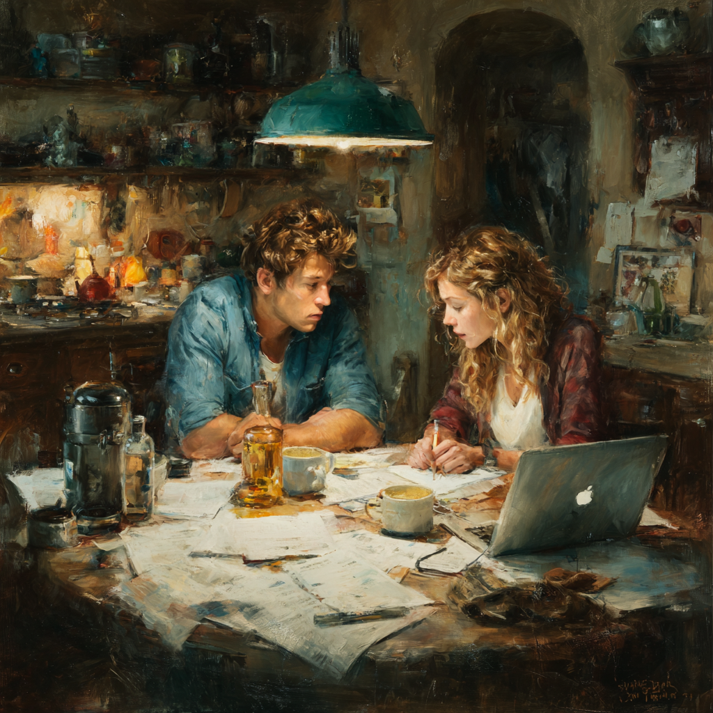 10) Couples Who Work Together, But Feel Miles Apart